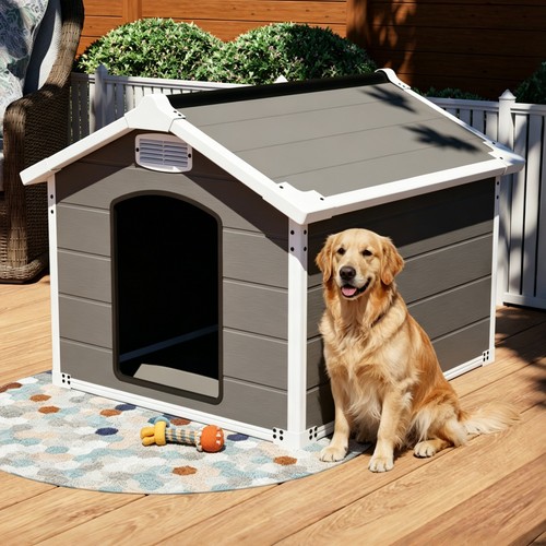Large resin dog house outdoor - large,